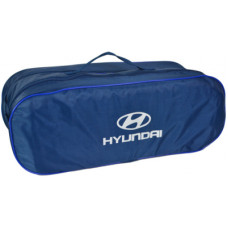 Сумка-органайзер Poputchik в багажник Hyundai синя (03-048-2Д)