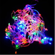 Гірлянда Novogod`ko нитка, 100 LED, Color, 5 м, мерехтіння (973765)