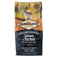 Сухий корм для собак Carnilove Adult Large Breed Salmon and Turkey 12 кг (8595602508945)