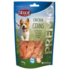 Ласощі для собак Trixie Premio Chicken Coins курка 100 г (4011905315317)