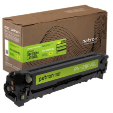 Картридж Patron HP 128A (CE322A) Green Label, yellow (PN-128AYGL)