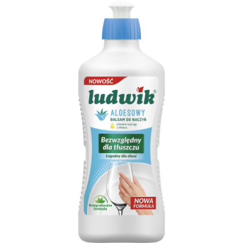 Засіб для ручного миття посуду Ludwik Алое 450 г (5900498028164)