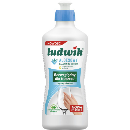 Засіб для ручного миття посуду Ludwik Алое 450 г (5900498028164)