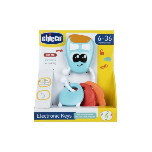 Прорізувач Chicco брязкальце Електронні ключі (11163.00)