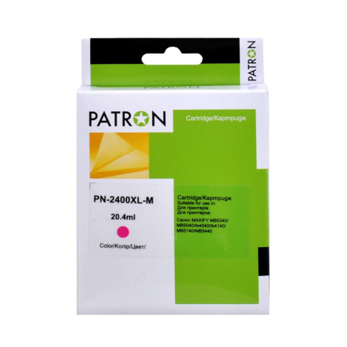 Картридж Patron Canon PGI-2400M XL (9275B001) 1300 арк (PN-2400XL-M)