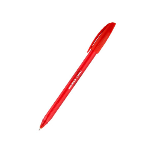Ручка кулькова Unimax Trio, червона (UX-104-06)