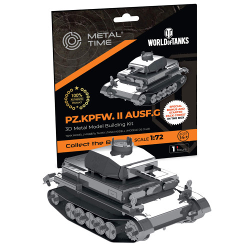 Конструктор Metal Time колекційна модель Pz.Kpfw. II Ausf. G (MT061)