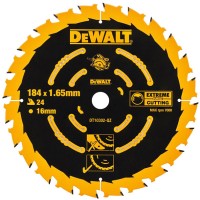 Диск пильний DeWALT EXTREME, 190 х 30 мм, 24 z, ATB, 18 град, швидкий різ (DT10304)