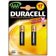 Батарейка Duracell AAA MN2400 LR03 * 2 (5000394058170 / 81484984)