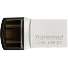 USB флеш накопичувач Transcend 32GB JetFlash 890S Silver USB 3.1 (TS32GJF890S)