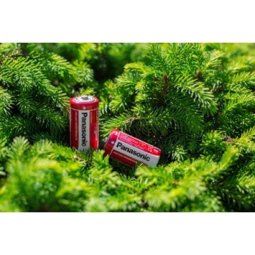 Батарейка PANASONIC C R14 RED ZINK * 2 (R14REL/2BPR)