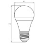 Лампочка Eurolamp E27 (MLP-LED-A60-10272(E))