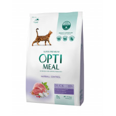 Сухий корм для кішок Optimeal для дорослих зі смаком качки 4 кг (B1840701)