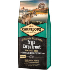 Сухий корм для собак Carnilove Fresh Carp and Trout for Adult dogs 12 кг (8595602527557)