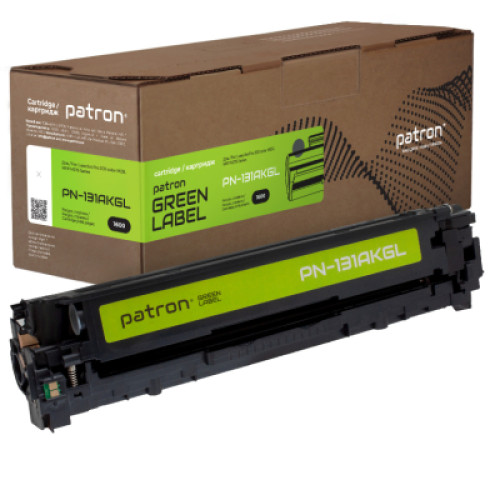 Картридж Patron HP 131A (CF210A) Green Label, black (PN-131AKGL)