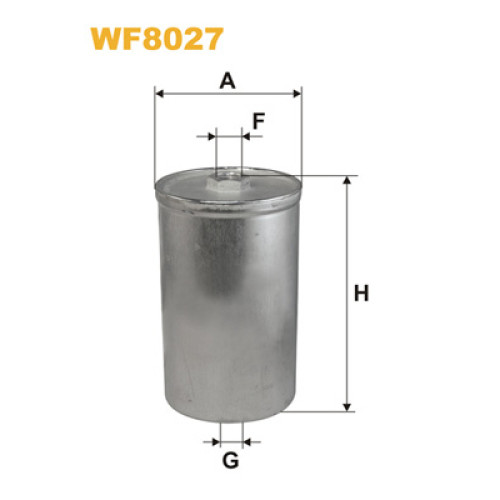 Фільтр паливний Wixfiltron WF8027