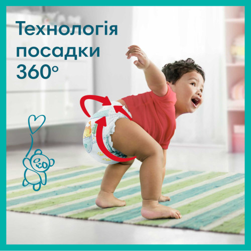 Підгузки Pampers Pants Midi Розмір 3 (6-11 кг) 204 шт (8006540497678)