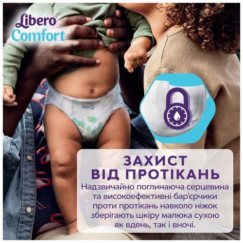 Підгузки Libero Comfort Розмір 6 (13-20 кг) 42 шт (7322541757049)