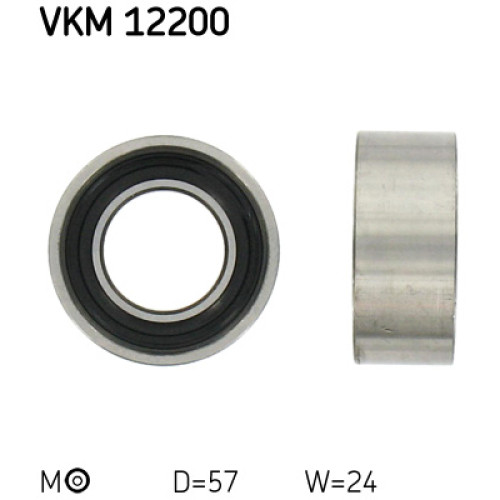 Ролик натягувача ременя SKF VKM 12200