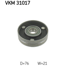 Ролик натягувача ременя SKF VKM 31017