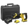 Шабельна пила Stanley FatMax,18V(V20)Li-Ion, 2x2Ah, 3.000 хід/хв, 4,85кг (SFMCS300D2K)