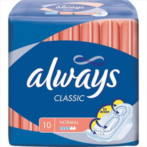 Гігієнічні прокладки Always Classic Normal Single 10 шт (4015400259275)