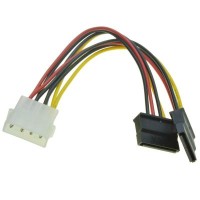 Кабель живлення SATA power 2x 0.2m Atcom (16148)