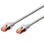 Патч-корд 1м, CAT 6 S-FTP, AWG 27/7, LSZH Digitus (DK-1644-010)