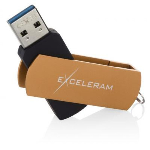 USB флеш накопичувач eXceleram 16GB P2 Series Brown/Black USB 3.1 Gen 1 (EXP2U3BRB16)