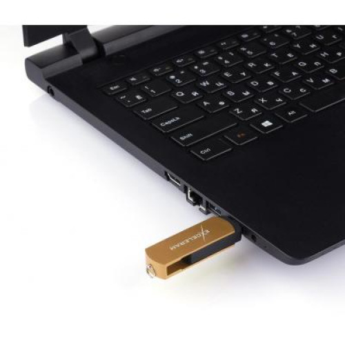 USB флеш накопичувач eXceleram 16GB P2 Series Brown/Black USB 3.1 Gen 1 (EXP2U3BRB16)