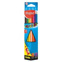 Олівці кольорові Maped Color Peps Classic 12 кольорів + точилка (MP.183213)