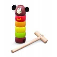 Розвиваюча іграшка WonderWorld Мавпочка з молоточком (WG-1020)