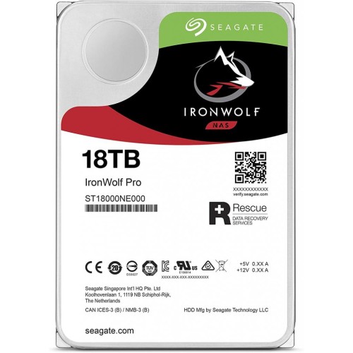 Жорсткий диск 3.5" 18TB Seagate (ST18000NE000)