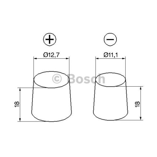 Акумулятор автомобільний Bosch 40А (0 092 S40 180)