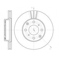 Гальмівний диск REMSA 6108.10