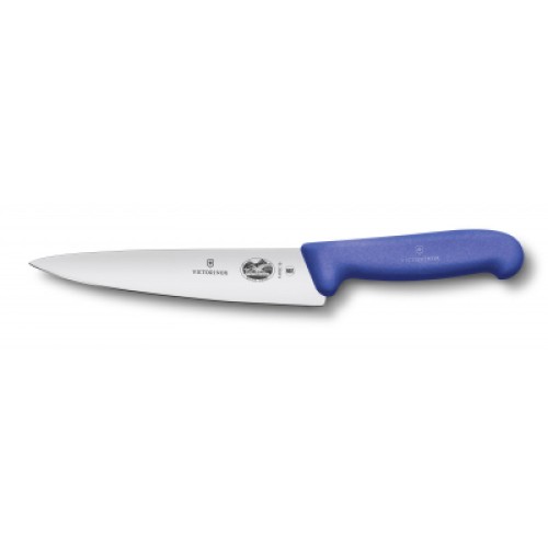 Кухонний ніж Victorinox Fibrox Carving 19 см Blue (5.2002.19)