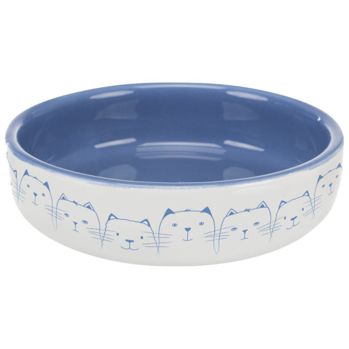 Посуд для котів Trixie 300 мл/15 см (синя) (4011905247700)