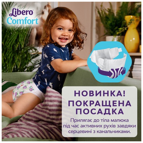 Підгузки Libero Comfort Розмір 6 (13-20 кг) 68 шт (7322541757025)