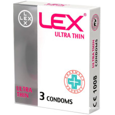 Презервативи Lex Condoms Ultra Thin 3 шт. (4820144770371)