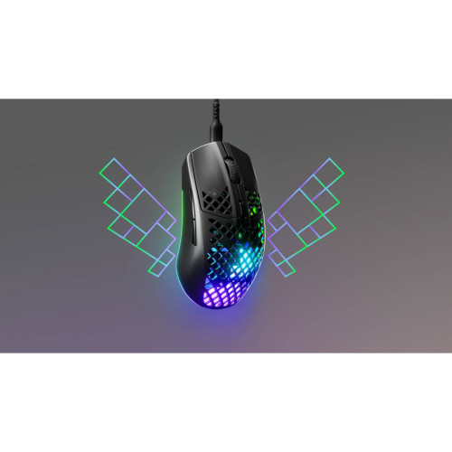 Мишка SteelSeries Aerox 3 Black (62599)