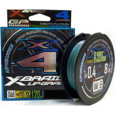 Шнур YGK X-Braid Upgrade X4 Multi Color 120m 0.5/0.117mm 10lb/4.5kg (5545.04.09)