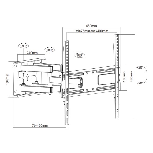 Кронштейн UniBracket BZ21-43