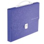 Папка - портфель BUROMAX A4/35мм, BAROCCO, violet (BM.3719-07)