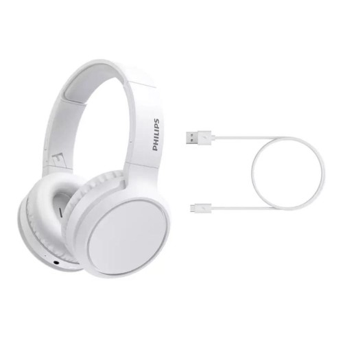 Навушники Philips TAH5205 Over-ear ANC Wireless Mic White (TAH5205WT/00)