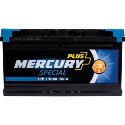 Акумулятор автомобільний MERCURY battery SPECIAL Plus 100Ah (P47292)