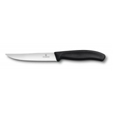 Кухонний ніж Victorinox SwissClassic SteakPizza 12 см Serrated Black (6.7933.12)