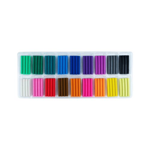 Пластилін Kite Dogs восковий 18 кольорів, 360 г (K22-085)