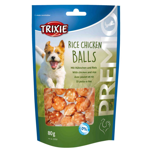 Ласощі для собак Trixie Premio Rice Chicken Balls рис/курка 80 г (4011905317014)