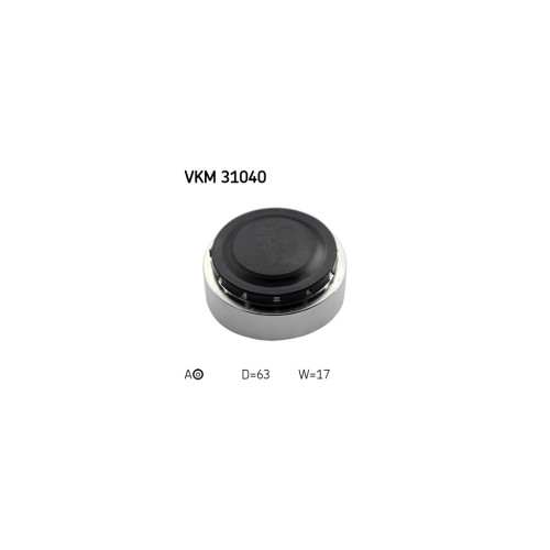 Ролик натягувача ременя SKF VKM 31040