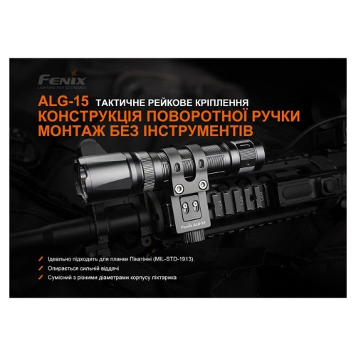 Кріплення для ліхтаря Fenix ALG-15